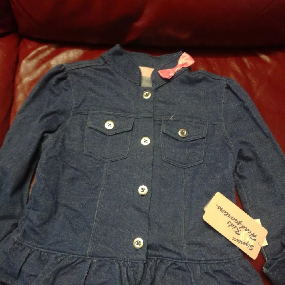 Kids Headquarters Baby Girl Jean Skirt 5